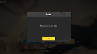 Pubg Authorization Revoked 611  Problem Solution ||Pubg Facebook Login Problem Fix 2025