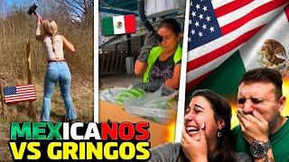 MEXICANOS vs GRINGOS  IMPOSIBLE NO REÍR NO ME LO CREO  **jajajajajaja**