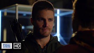 Oliver Queen And Barry Allen Agree To Team Up Scene | Arrow 3x08