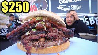 "TRULY IMPOSSIBLE" 12LB BBQ SANDWICH CHALLENGE THAT FEEDS 12 PEOPLE! The "Super Sasquatch"