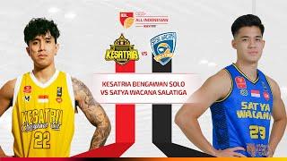 Group Phase Highlights: Kesatria Bengawan Solo vs. Satya Wacana Salatiga | IBL All Indonesian 2024