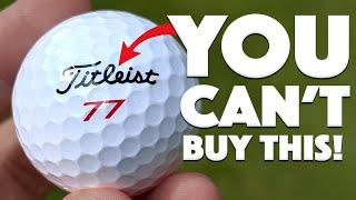 YOU can’t buy these PREMIUM Titleist Golf balls (BUT WHY?)