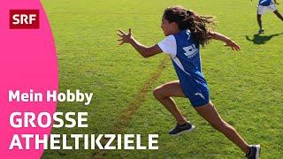 Kleiner Leichtathletik-Profi: Alessia will Sportlerin werden | Mein Hobby | SRF Kids | Kindervideos