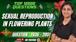 Sexual reproduction in flowering plants | Top 10000 Questions | NEET BIOLOGY | NEET 2024