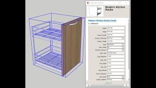 Kitchen Storage Racks Dynamic Sketchup