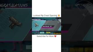 RP Crate 10 Time Opening  Luckiest Crate Opening Bgmi  #bgmi #pubgmobile #shorts