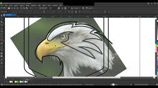 How TO Gaming Mascot Logo Design - Coreldraw 2024 Tutotrial - Ahsan Sabri