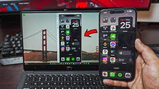 How To Screen Mirror iPhone Screen to Windows 10/11 Laptop (Free & Wireless) 2024