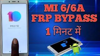 Redmi 6/6a Frp bypass || Mi 6/6a frp unlock || Google account remove || 2022 ||