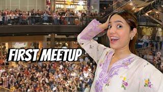My First MEETUP with Fans ️|Crowd gone Crazy |Sistrology