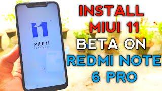 Install MIUI 11 Beta on Redmi Note 6 Pro | Redmi Note 6 Pro MIUI 11 Beta | Miui 11 Features | Miui