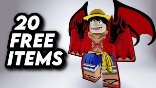 HURRY! GET 20 NEW FREE ITEMS! EVENT ITEMS!