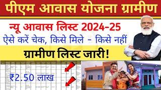  पीएम आवास योजना न्यू लिस्ट 2024 | pm awas yojana new list 2024 | pm awas new list kese dekhe 2024