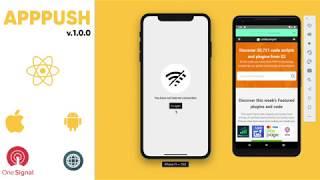 AppPush: React Native WebView with Push Notifications
