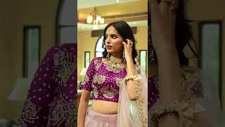 Light Purple Net Party Wear Lehenga Choli