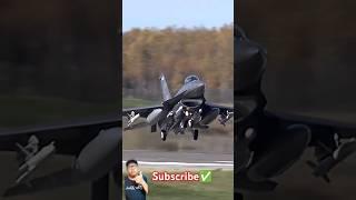 US Airforce fighter plane landing bravely #military #airforce #shorts