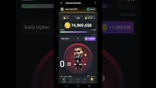 Hamster Kombat Secret Code Get 1 Million Coins in 10 Seconds | Daily CIPHER