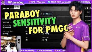 Nv-Paraboy New PMGC SENSITIVITY  Grow your Gameplay 