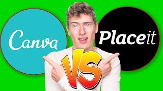 Placeit vs Canva: T-Shirt Design Tool Review for Print On Demand