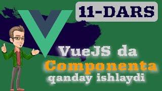 #vuejs vuejs da componentalardan nima maqsadda foydalanamiz | componentalardan foydalanish