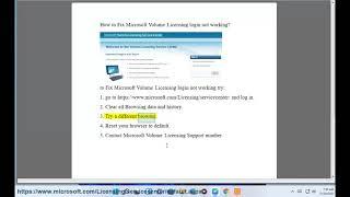 Fix Microsoft Volume Licensing login not working in Windows 11/10