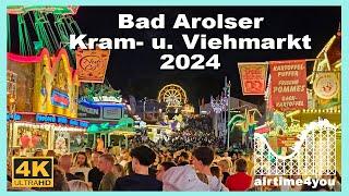 Arolser Kram- und Viehmarkt - UNSER ERSTER BESUCH - 10.08.2024 - Rundgang, Offrides, etc. - 4K