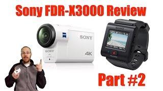 Sony FDR-X3000 Review - Part #2 - Build Quality and Mtn Bike Fun