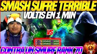 PECARON de SOBERBIOSSMASH SUFRE TERRIBLE VOLTIS en 1 min CONTRA UN SMURF DOTA 2