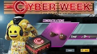 CYBER WEEK EXCLUSIVE PACK OPENING | PUBG MOBILE