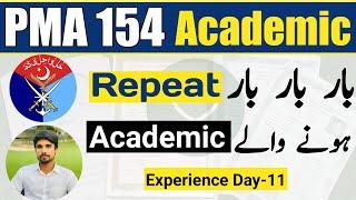 154 PMA Long Course Initial Test Experience-11 | PMA Academic Test Repeated Questions