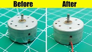 How To Repair Small DC Motor