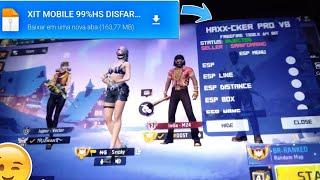 COMO BAIXAR HACK NO FREE FIRE 2025 DOWNLOAD HS MOD MENU GRATIS 100% HS INSTALAR MOD HS ANT BAN