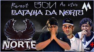 BATALHA DA NORTE!  REAGINDO VIDEOS  E A VOLTA DAS BATALHAS UNDERGROUND ! AO VIVO MCS!