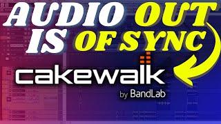 Is Your Audio Out of Sync with Your Beat? TRY THIS in Cakewalk