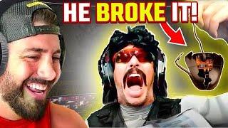 DR DISRESPECT BREAKING HIS PC!  (Reaction)