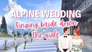 Bride's Entrance Song 'All of Me' by Wedding Singer in the Alps