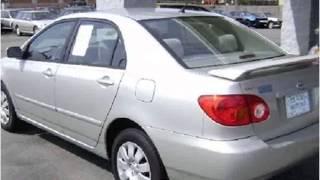 2003 Toyota Corolla Used Cars Knoxville TN