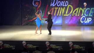 Alain & Amira, France, Latin Amateur Couple Over 75, WLDC 2016