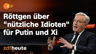 Frieden für Ukraine? Röttgen misstraut China und Wagenknecht | Markus Lanz vom 23. Februar 2023