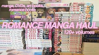 HUGE MANGA HAUL | 120+ shoujo romance volumes