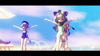 MMD Genshin Impact Summer Loli Squad 『有頂天love』