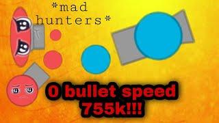 0 bullet speed 755k hybrid run | diep.io mobile