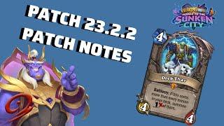 Drek'thar nerfed! (Patch 23.2.2 Patch Notes) | Hearthstone Vlogs