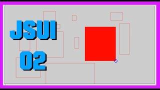 UI Design with JSUI in Max/MSP | 02 | Resizable Squares  Let the Madness Unravel