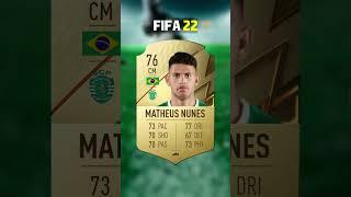 Matheus Nunes FIFA 22 - FIFA 23 Evolution #fifa23 #fifa24 #eafc24 #football #fifa #manchestercity