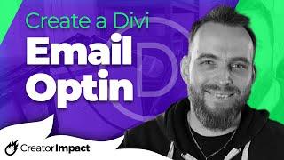 Divi Email Optin Module: How to setup & Design in Divi