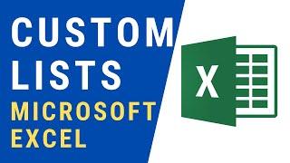 Custom Lists in Microsoft Excel | Create, Edit and Delete Custom List #Excel