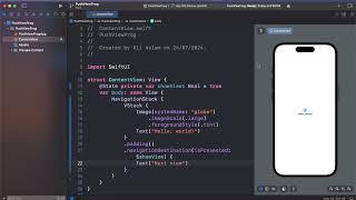 SwiftUI - Programatically navigate to a view