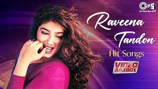 Hits of Raveena Tandon - Video Jukebox | 90's Romantic Songs | Raveena Tandon Songs | Hindi Song