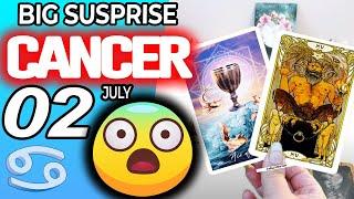 Cancer  BIG SUSPRISE  horoscope for today JULY  2 2024  #cancer tarot JULY  2 2024